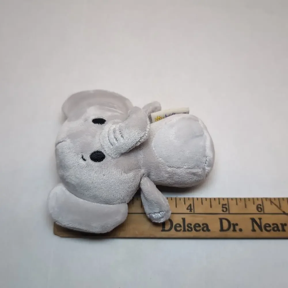 Hallmark Itty Bittys Noah’s Ark Elephant Plush Stuffed Animal Toy 4” Bean Bag